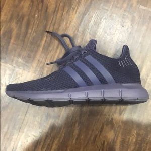 Purple Adidas Tennis Shoes